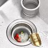 Stainless Steel Kitchen Sink Filter Mesh Fine Net Basin Strainer Shower Hair Catcher Kitchen