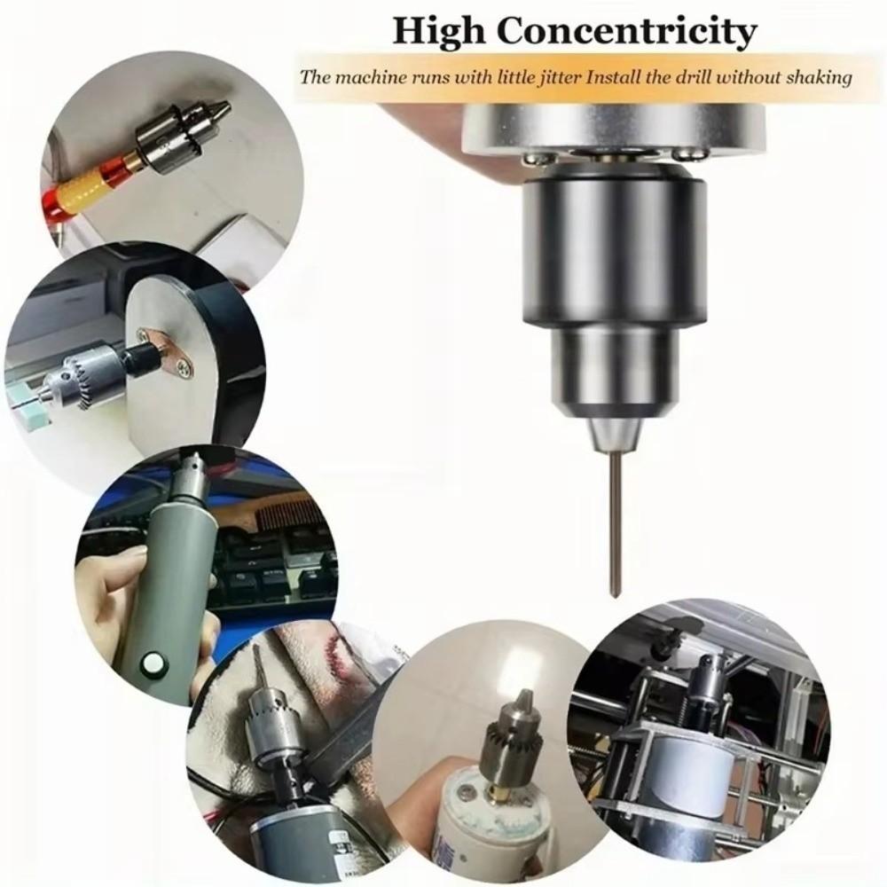 4Pcs/Set Connecting Rod Drill Chuck Adaptor Electric Drill Chuck  Micro Motor Drill
