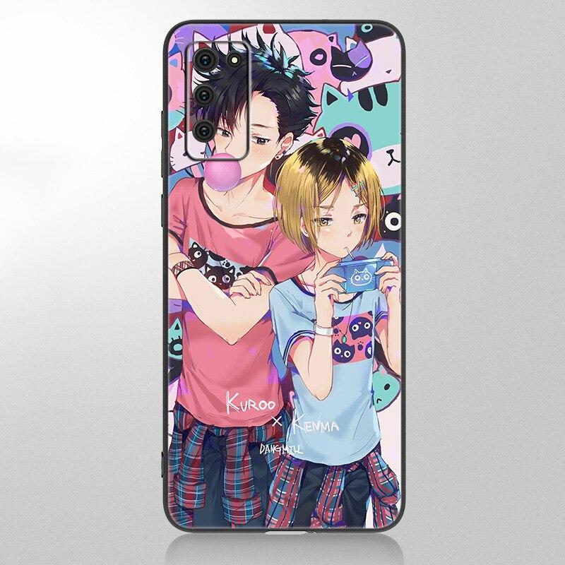Чехол Kozume Kenma Haikyuu с аниме для Samsung Galaxy A12 A02S A22 A32 A52 A72 A71 A51 A41 A31 A21 A11 A50 A70 A10S A20S, мягкий чехол
