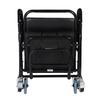 Мобильный горшок с колесами, складной, с высокой грузоподъемностью, утолщенный, инвалидная коляска для туалета для H