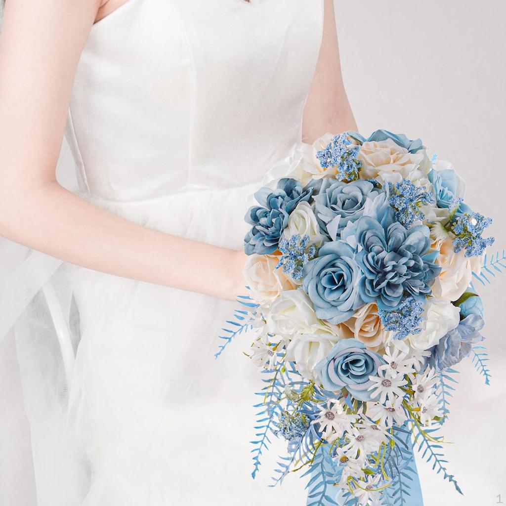Букеты невесты для свадеб, искусственные цветочные композиции для церемоний и торжеств