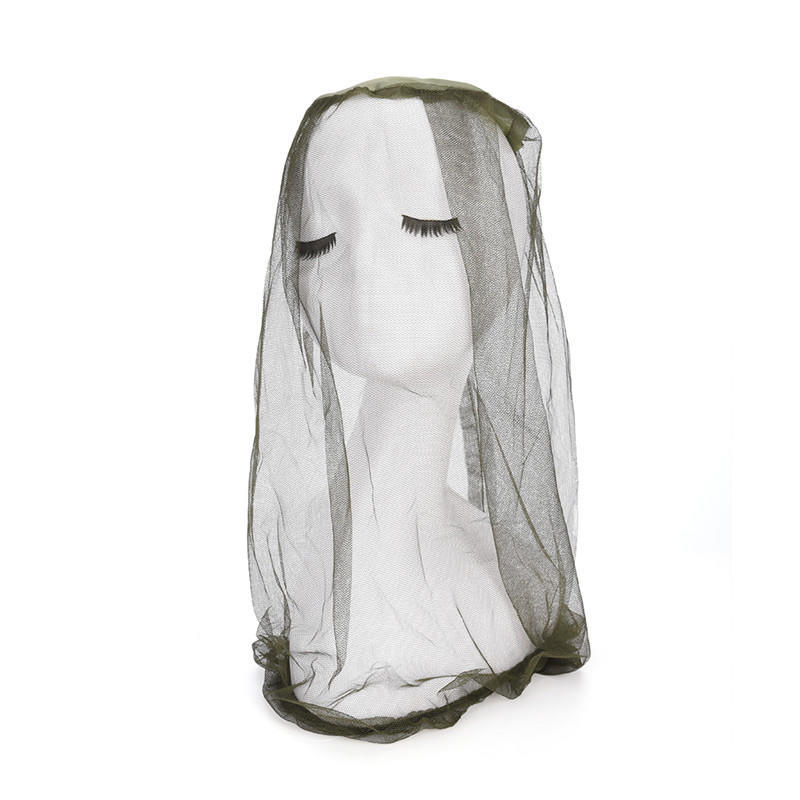 Insect Mosquito Net Mesh Face Fishing Hunting Outdoor Camping Hat Protector Cap