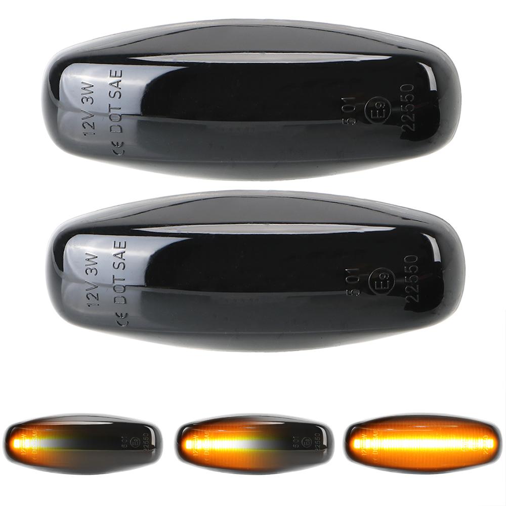 2 шт./компл. для Toyota Vios Yaris 2014-2019 динамический указатель поворота, боковой габаритный фонарь, индикатор проточной воды, автомобильные аксессуары