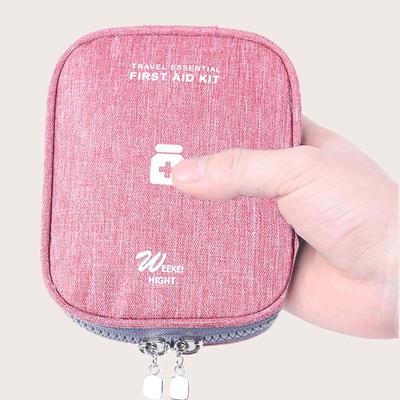 1 шт.-Портативная сумка для хранения лекарств, дорожная аптечка первой помощи, сумки-органайзеры для лекарств, полезная мини-сумка для выживания в чрезвычайных ситуациях на открытом воздухе