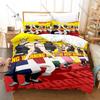 Cool The Marginal Service Anime Character Print 3PCS Bedding Set Duvet Cover + 2 Pillowcases Soft Bed Linen For Sci-Fi Anime