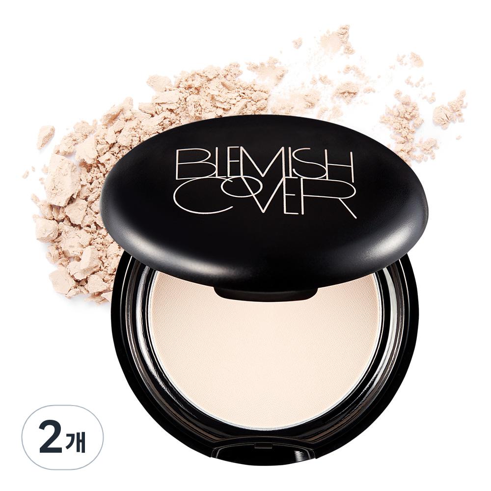 Hanskin Blemish Cover Blur Pact 9 г, яркий, 2 упаковки