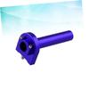 TINEASUR Motorcycle Fix Quick Throttle Grip Motorcycle Hand Grip Handle Throttle Turn Grip Motorcycle Throttle Turn Grip Blue