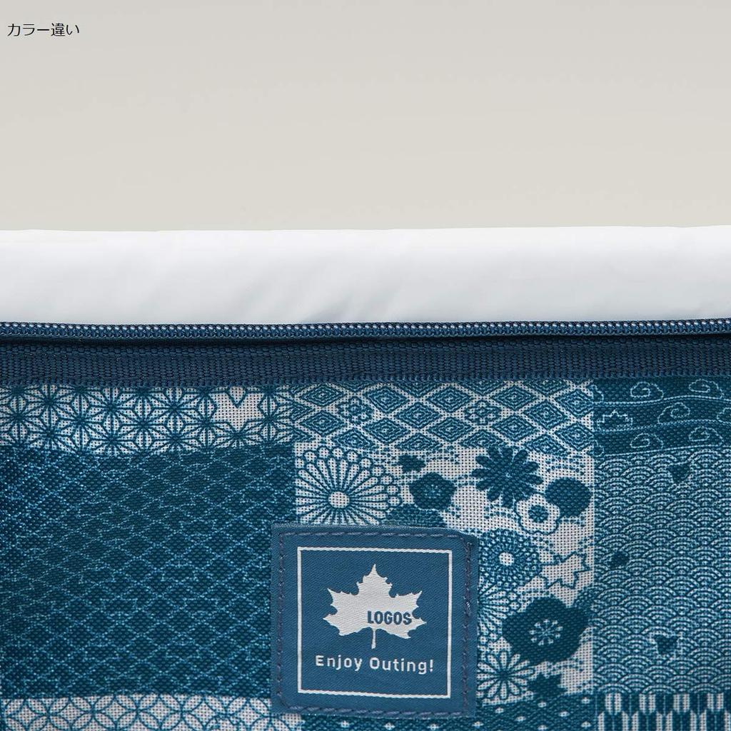 LOGOS Антибактериальный дизайн Кулер 37 Синяя полоса 81670681 Ящик-холодильник Складной