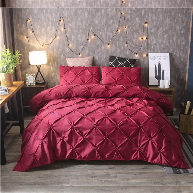 Трехмерный выдвижной цветок однотонный пододеяльник современный минималистский одинарный двойной пододеяльник для спальни без простыней