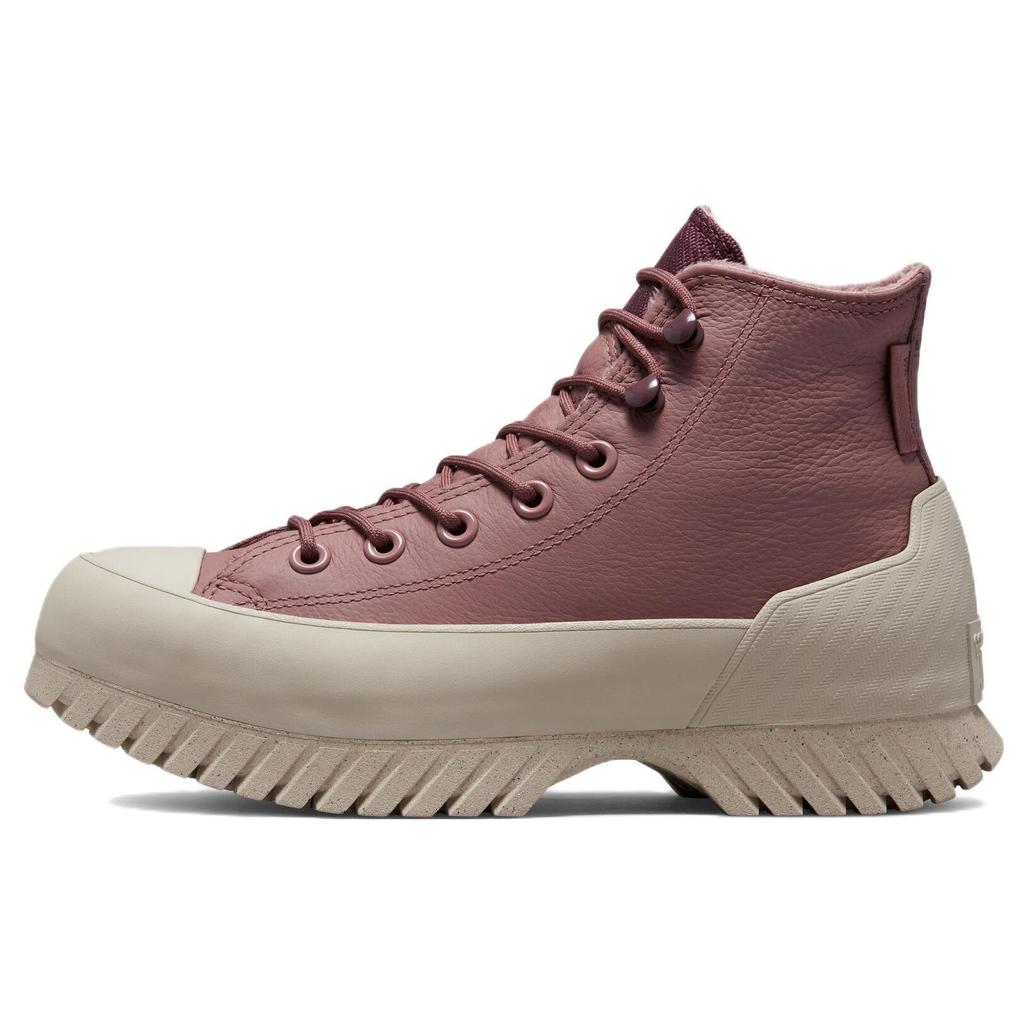 Converse Chuck Taylor All Star Lugged 2.0 Counter Climate High Saddle Unisex Sneakers Pink Dark-Wine Papyrus A01329C