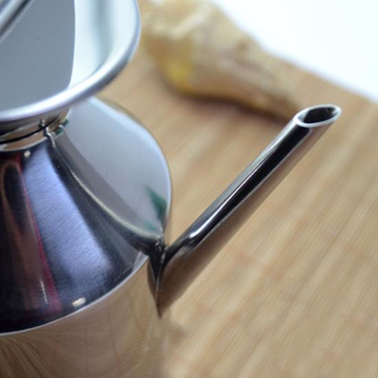 375/625 мл Нержавеющая стальная кастрюля для соуса, стальная кухонная масляная банка, контейнер для бутылок, дозатор