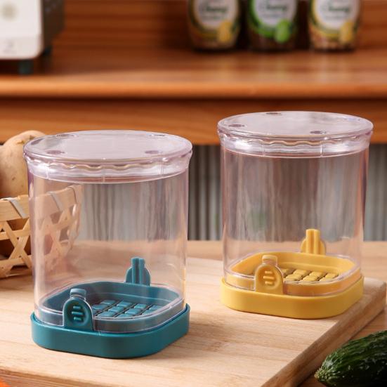 Многофункциональная машина для нарезки овощей кубиками с контейнером и лезвиями из нержавеющей стали