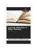 The Learning Difficulties In Maths Teaching Book