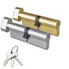 70 Lock Cylinder With 3 Keys Wooden Door Lock Cylinder Anti-Theft Entrance Alloy Door Lock Indoor Door Lock Lengthened Core