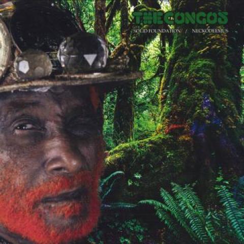 12-дюймовая пластинка CONGOS Solid Foundation Neckodeemus none Black ArtStudi 2019 UK Reggae Ska Dub