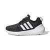 Swift Run 22 Little Kid Black White Kids Sneakers Core-Black Cloud-White Grey-Five GW8180