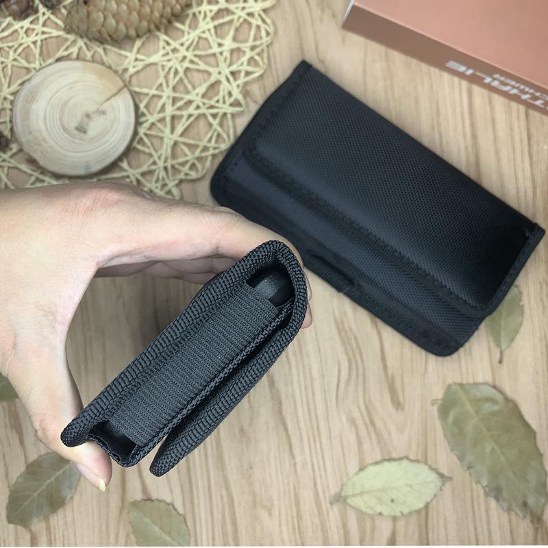 Мужской пояс с зажимом на талии и липучкой для телефонов 4,7–7,2 дюйма, нейлоновый горизонтальный рукав
