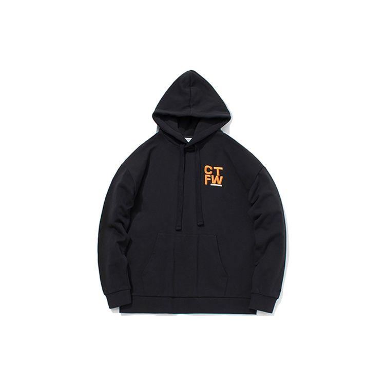 Li-Ning Мужской пуловер с капюшоном X Dunhuang Museum, черный AWDQB67-1