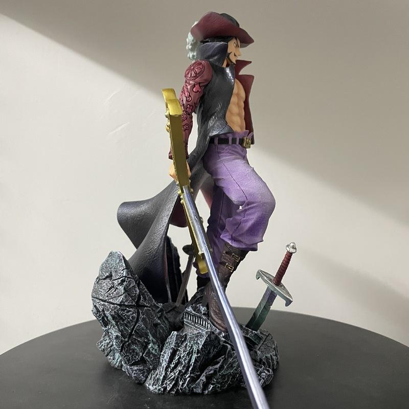 Фигурка Дракуля Михоука из One Piece 28см Манга One Pieces Фигурка Аниме Периферия Коллекционная Figuras GK Статуя Модель Подарок