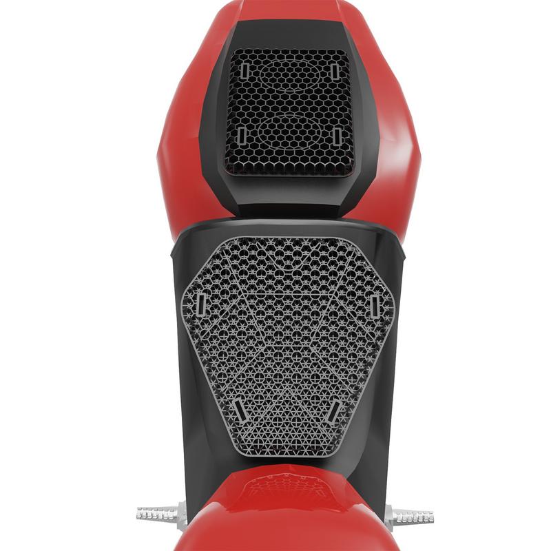 Мотоциклетная дышащая структура подушки сиденья мотоцикла 3D сотовая амортизирующая подушка Мотоциклетные товары