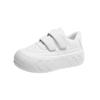 Zhao Ruth, the Same Thick-soled Little White Shoes, Heightening Velcro Casual Shoes, Children's Round Head Versatile Big Head Shoes, Board Shoes, Wom