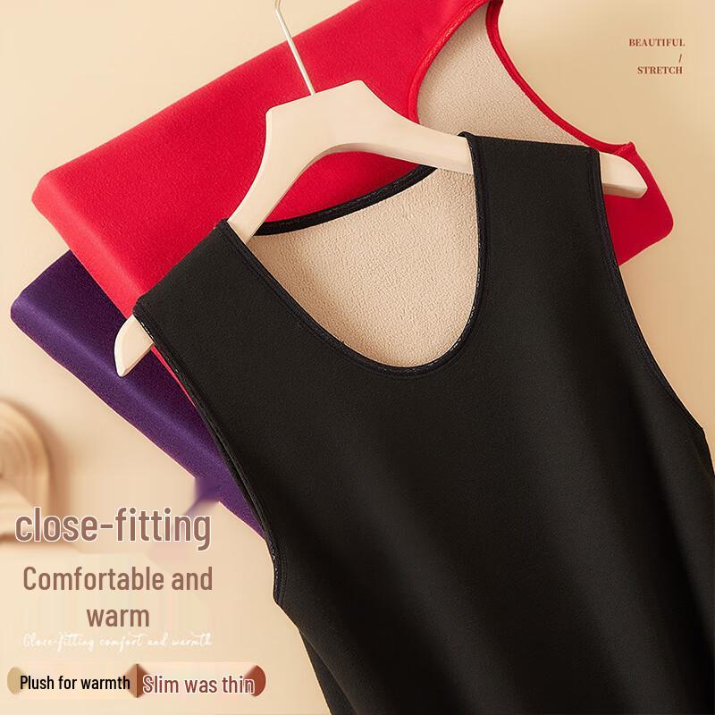 Langsha Women's Sherpa Fleece Thermal Vest