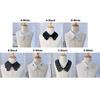 Imitation Pearl Fake Collar Lace Up Shawl Shirt Collar Accessory  Women