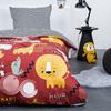 Duvet Cover Set 140 X 200 "Animal Lovers" Reversible 100% Cotton / 57 Threads/cm²