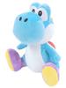 Sanei Boeki Super Mario ALL STAR COLLECTION Light Blue Yoshi X X H20cm Plush Toy AC47 (S) W13.5 D15.5