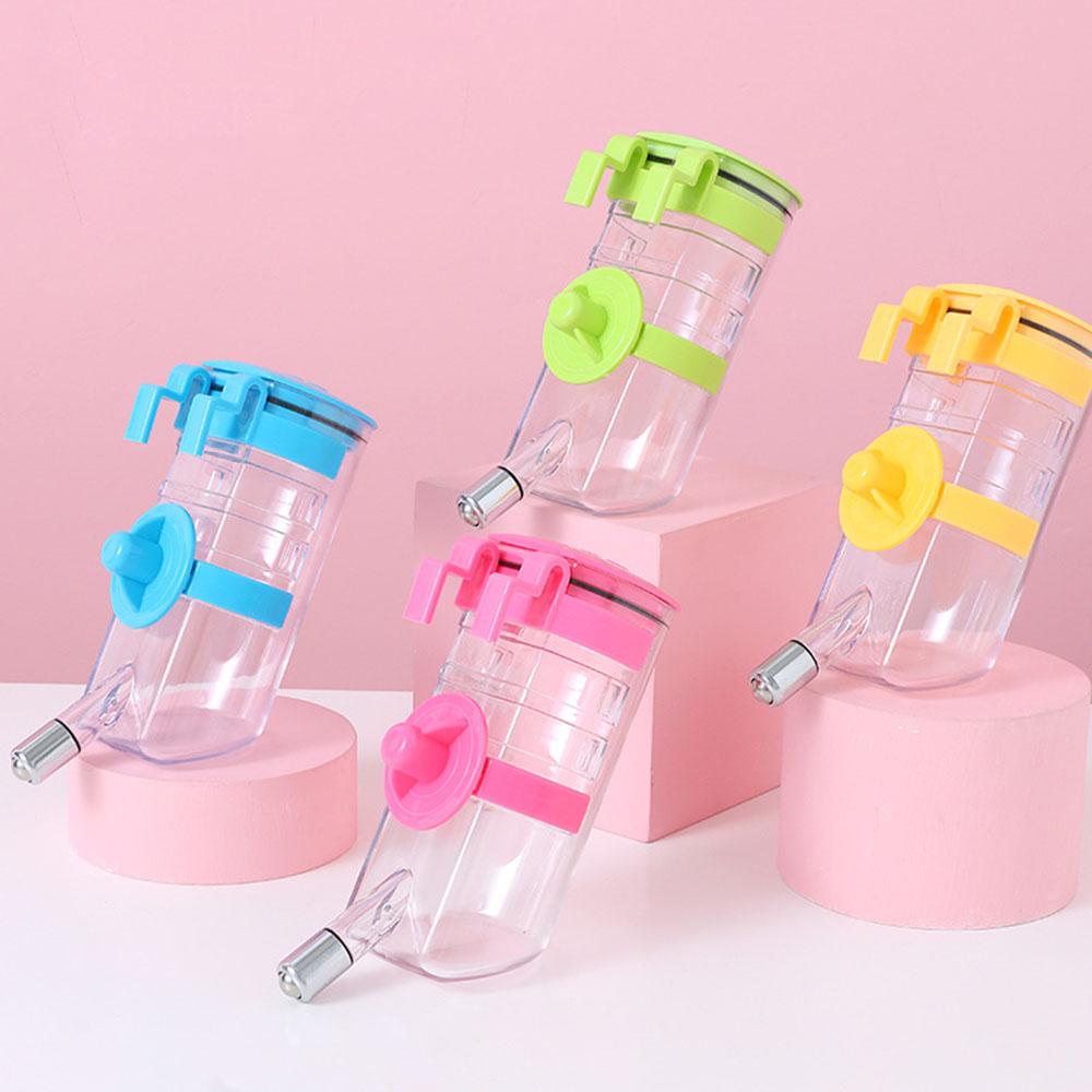 Hanging Pet Water Dispenser - Wall-Mounted Dog & Cat Water Bottle, Leakproof Hanging Drinker for Crates/Cages,