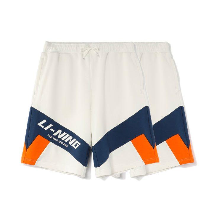 Повседневные шорты Li Ning мужские Слоновая кость AKSR569-1