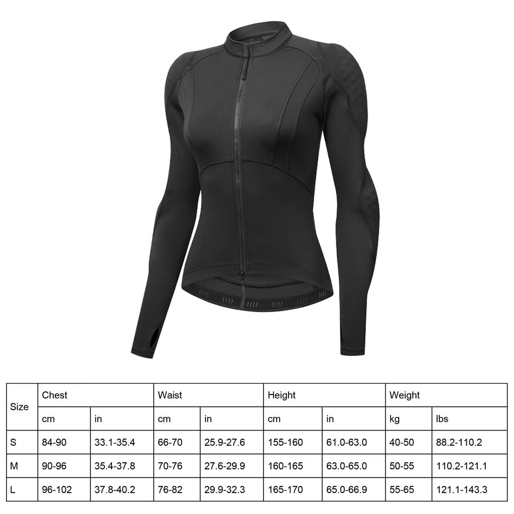 Women S Mesh Jacket Motorcycle Padded Shirt Summer Soft Armor Sports Protective Gear Black EU Size S
