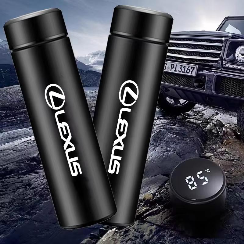 500 мл Интеллектуальный термос из нержавеющей стали Вакуумная колба Для Lexus LX470 NX300 ES300h IS350 IS200 NX GX460 IS300h GS300 UX RX300