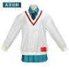 Anime Amate Yuzuriha Cosplay Fantasia Gundam Kostuum Vrouwen Meisjes School Uniform Rok Sweatshirt Outfit Halloween Carnival Cos