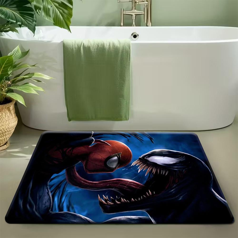 Deadpool Wolverine Kitchen Printed Mat, Door Mat And Rug Set, Soft And, Ultra-Thick And Machine Washable, Suitable for Bathroo