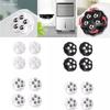 4Pcs/set Self Adhesive 360° Rotation Pulley 5 Beads Furniture Casters Durable Universal Wheels