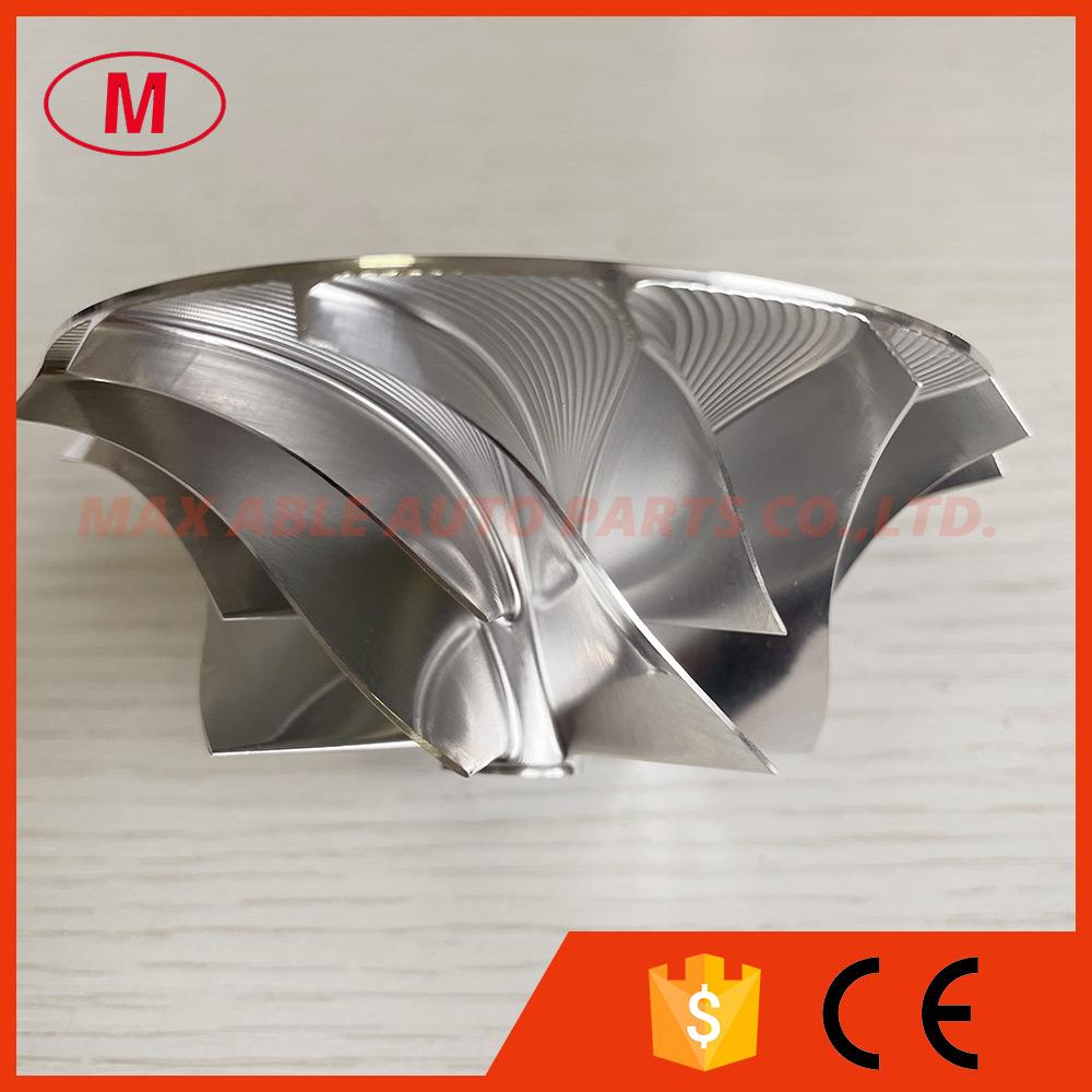 HX40 3594834 57.97/85.98mm 7+7 blades high performance Turbocharger billet compressor wheel for 3596787