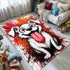 Splash Painting Puppy Carpet for Living Room Bedroom Bedside Floor Mat Cloakroom Kids Activity Area Rugs Luxury Gifts