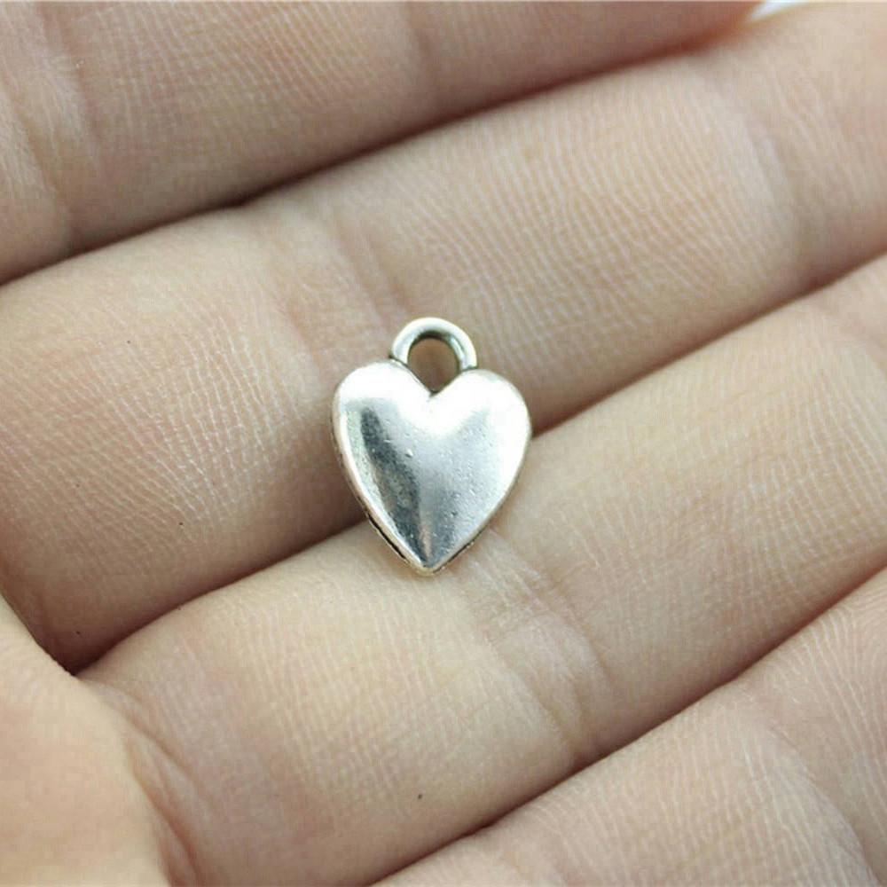 Подвеска в виде персикового сердца с подвесками Love Charms для мужчин, элегантные художественные принадлежности