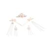 Tassel Hanfu Hair Stick Pearl Chinese Style Hairpin Set Ancient Style   Hairstyle Design Tool