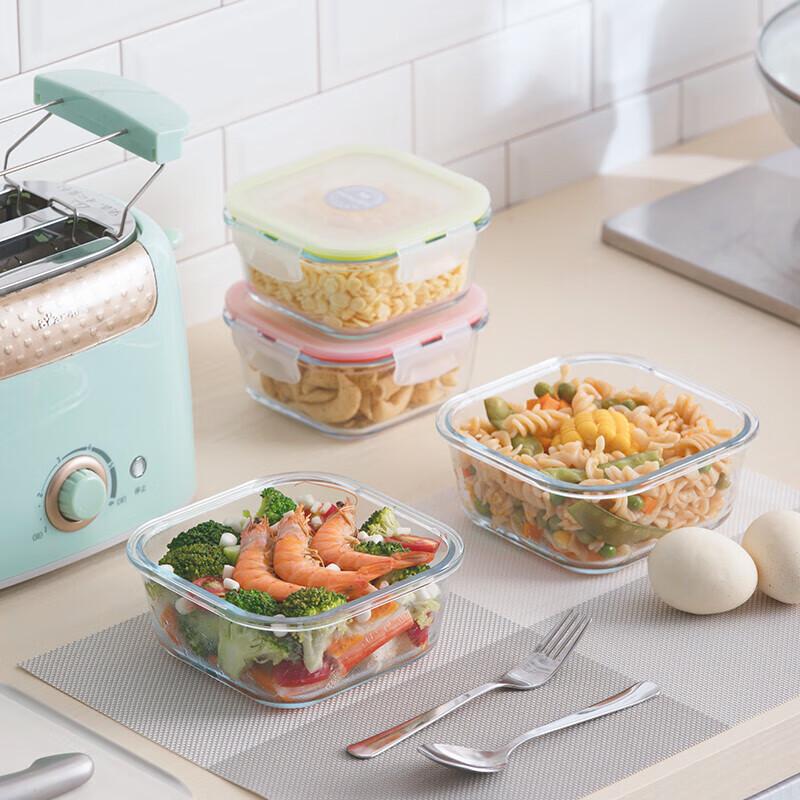 CHAHUA Контейнер для хранения продуктов из хрустального стекла