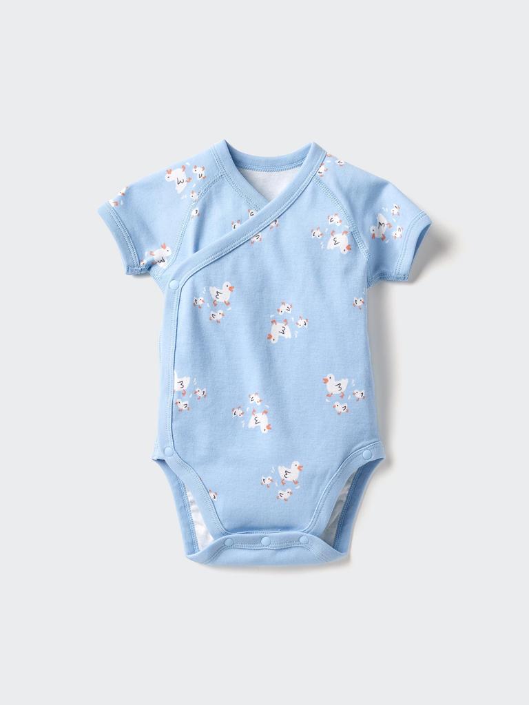 Uniqlo Bn Joy Of Print Bodysuit Short Sleeve 60cm