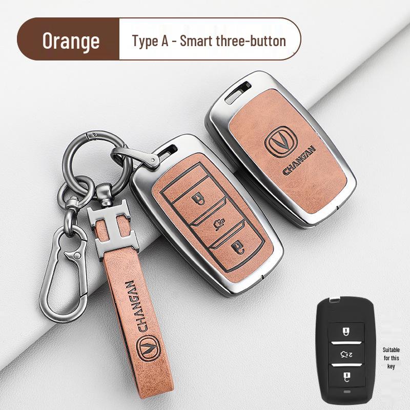 Changan Nuomi Corn Key Case: Lumin Square Candy Car Key Shell for Men & Women