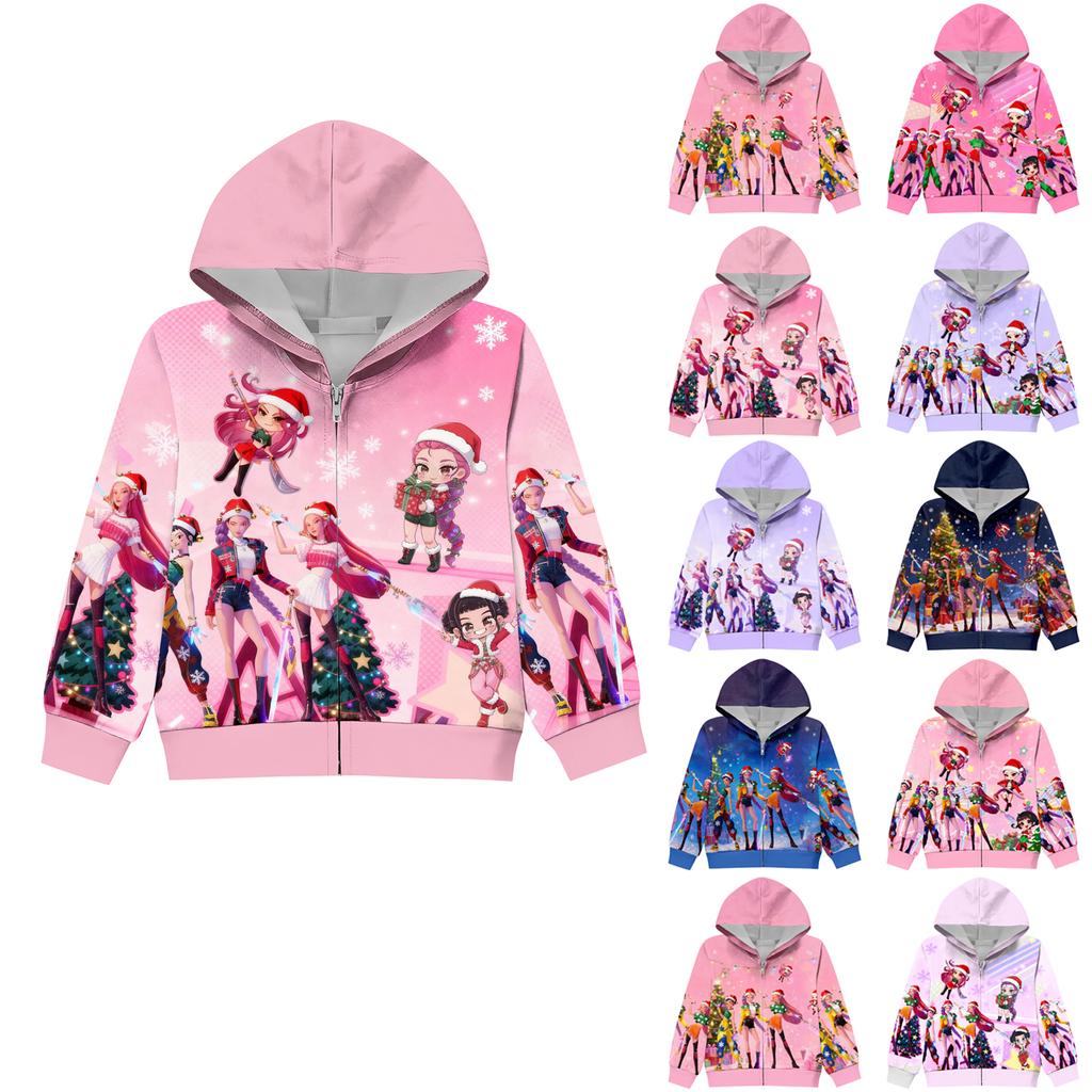 Children's Long-sleeved Loose-fitting Pullover Hoodie With Drawstring And Solid Color