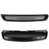 Black Grill Mesh Front Hood Grille Front Hood Grille Grill Air  Intake Mesh Fit for  Civic 96‑98 JDM Type‑R