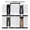CHOCOOLATEit Men's Japanese Style Straight Cotton Cargo Pants