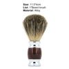Yousheng Badger Hair Shaving Brush Alloy Handle Professional Shaving Tool Men Facial Beard Cleaning Tool for Barber Shop