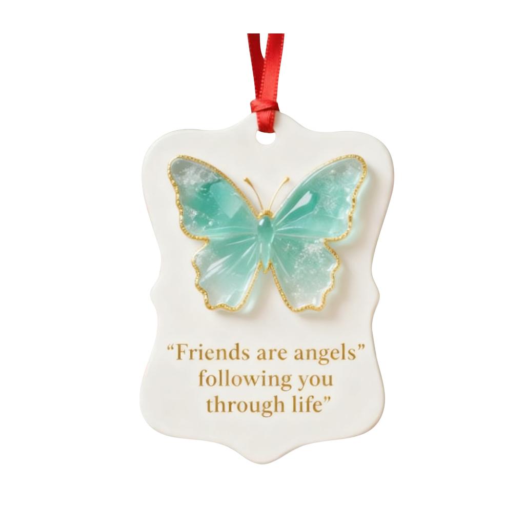 2D Acrylic Butterfly Pendant Ornaments Are Suitable As Sentimental Keepsakes And Holiday Decorations.