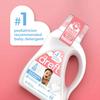Детский жидкий стиральный порошок Гипоаллергенный Мягкий для чувствительной кожи 64 стирки 92 жидких унции Рекомендовано педиатрами Без отдушек и красителей