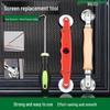 Screen Window Installation Roller Tool for Sealing Strips